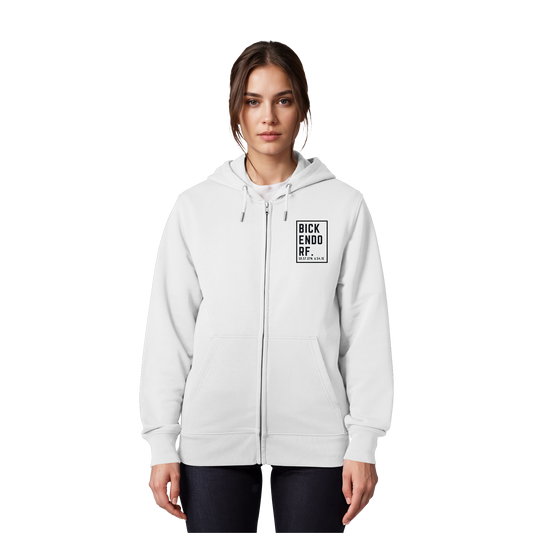 Bickendorf Koordinaten (kleiner Druck auf der Brust) - Organic Zipper
