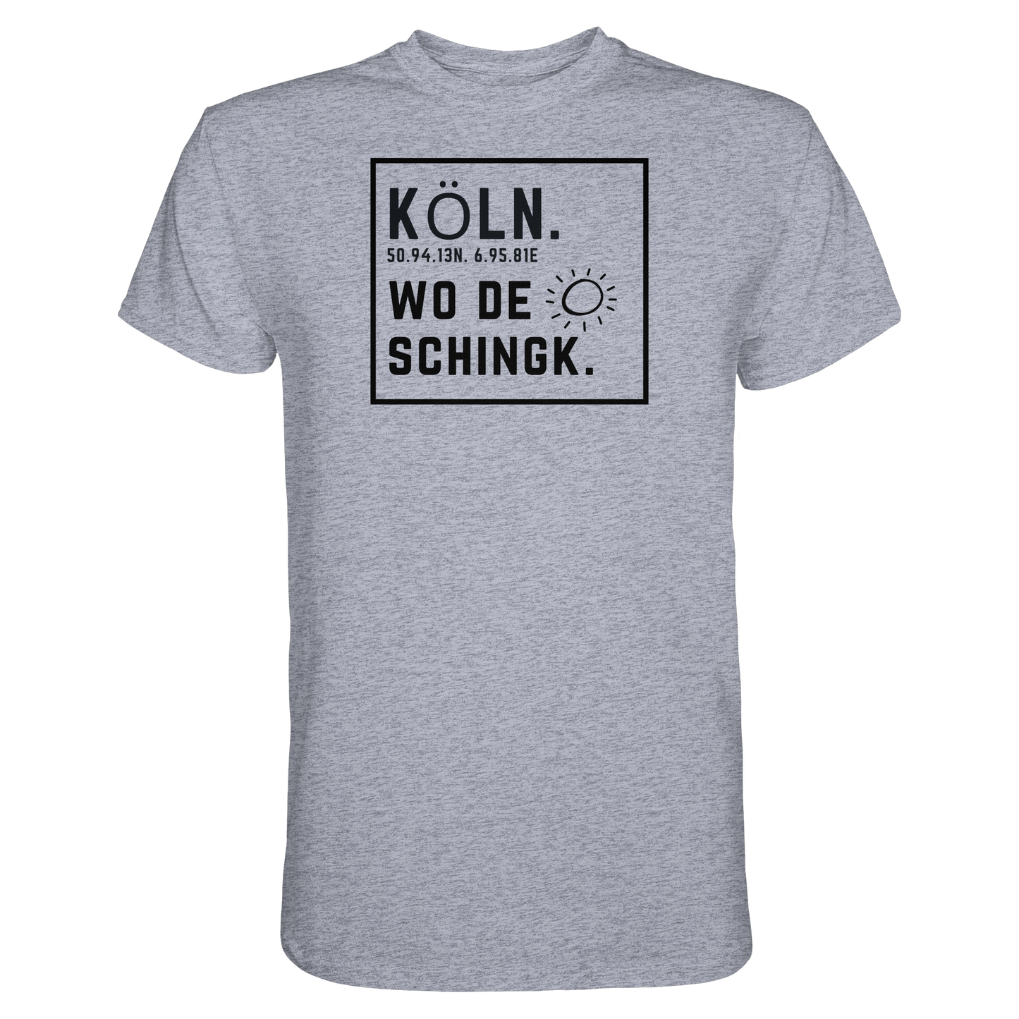 Wo de Sonn schingk - Köln Druck - Premium Classic T-Shirt