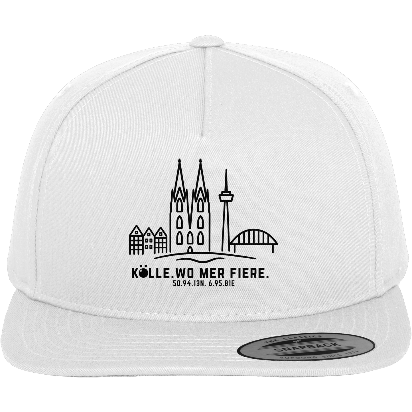 Skyline Fiere Druck - Premium Snapback