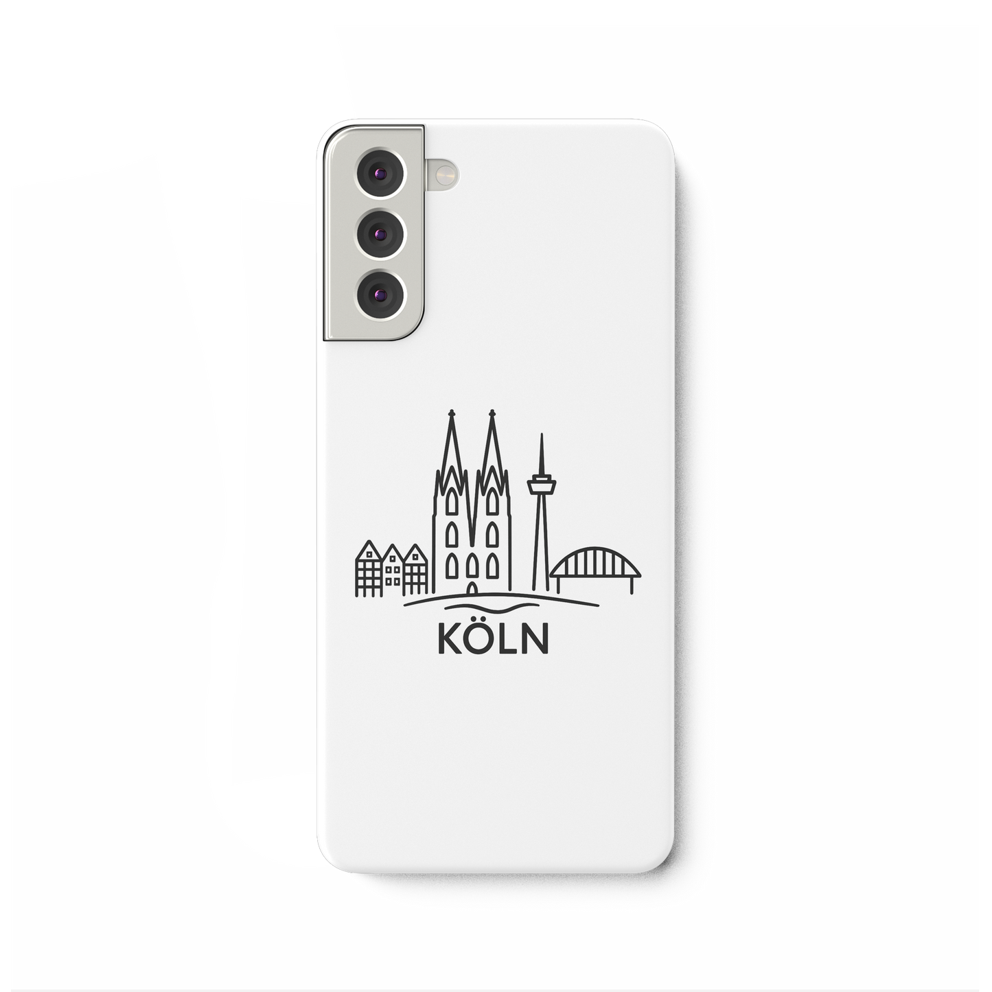 Köln Skyline (Druck) - Samsung Galaxy S21 Plus Handyhülle