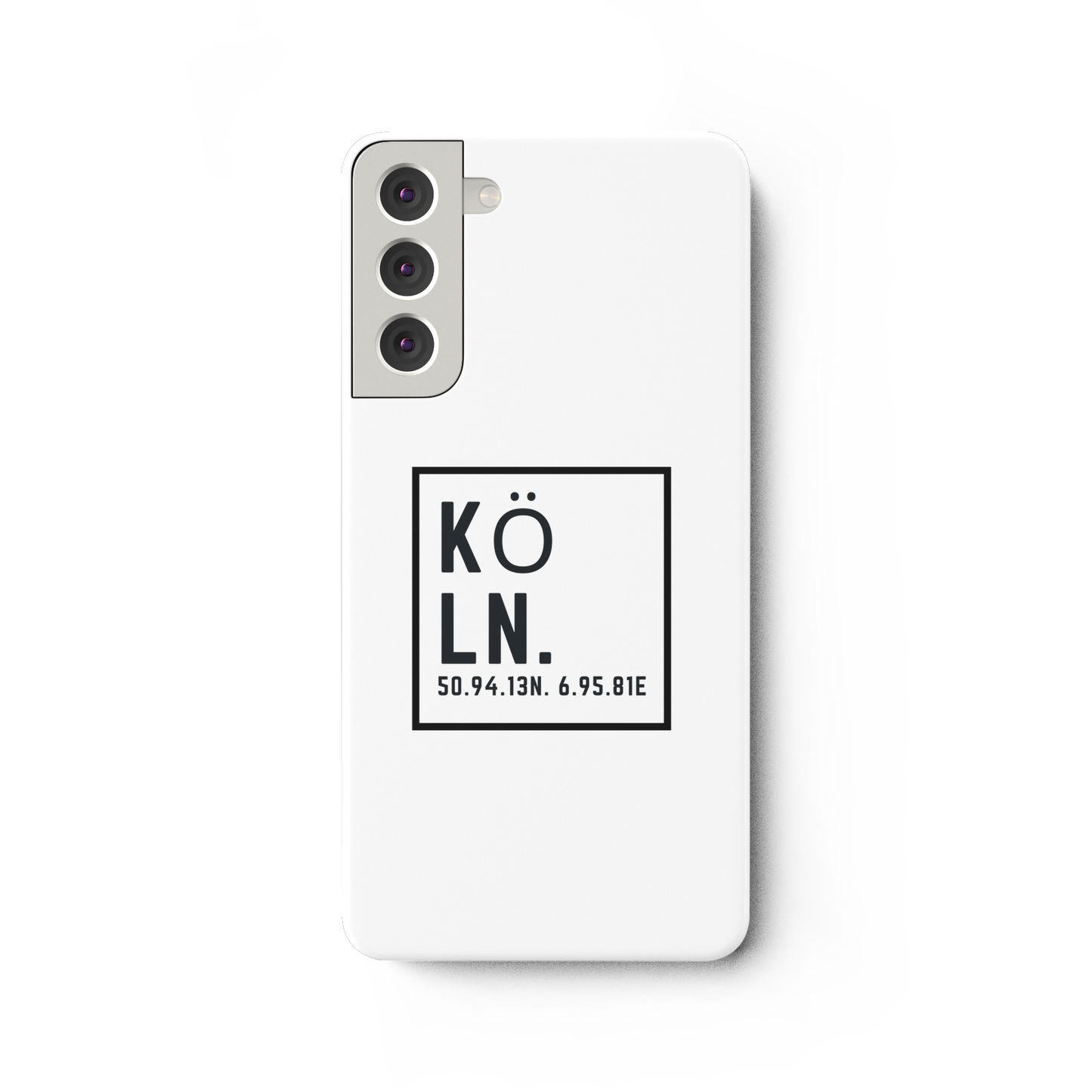 Köln Koordinaten (Druck) - Accessoires - Samsung Galaxy S22 Plus Handyhülle