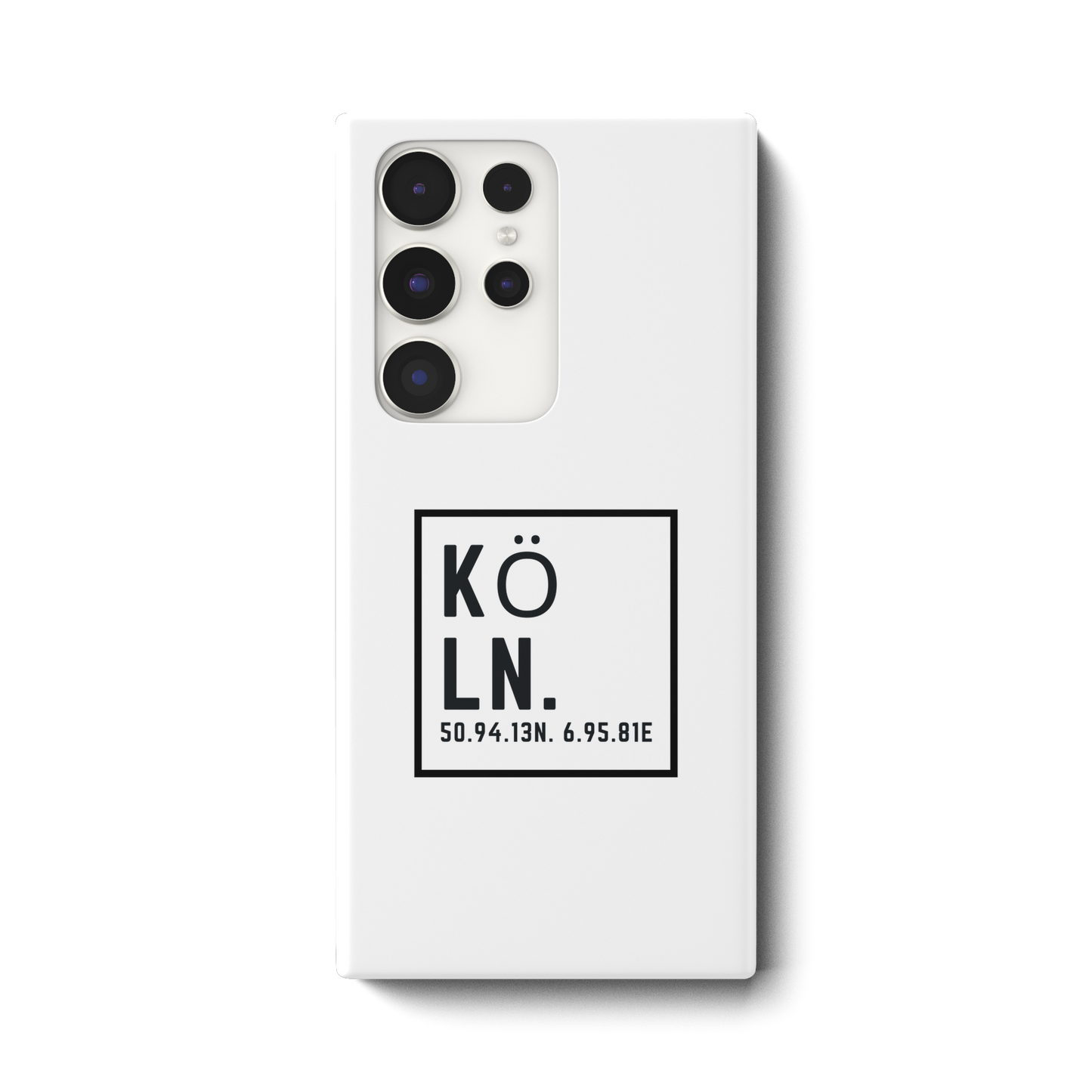 Köln Koordinaten (Druck) - Accessoires - Samsung Galaxy S23 Ultra Handyhülle