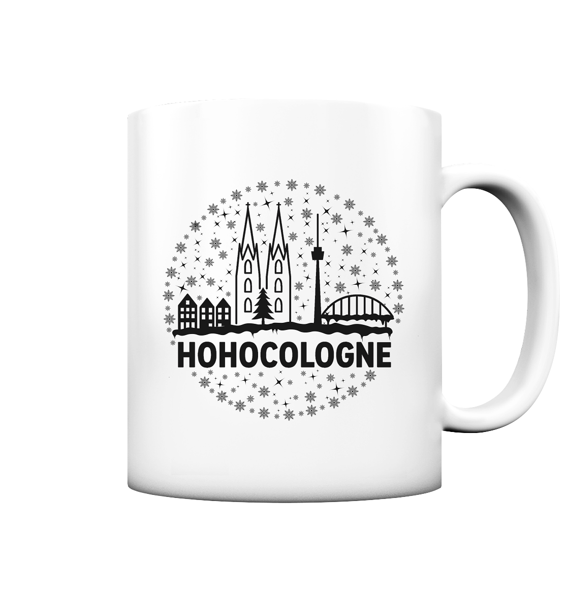 HOHOCologne Druck - Tasse matt