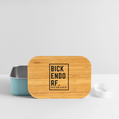 Bickendorf Koordinaten (Druck) - Lunch Box - Hellblau