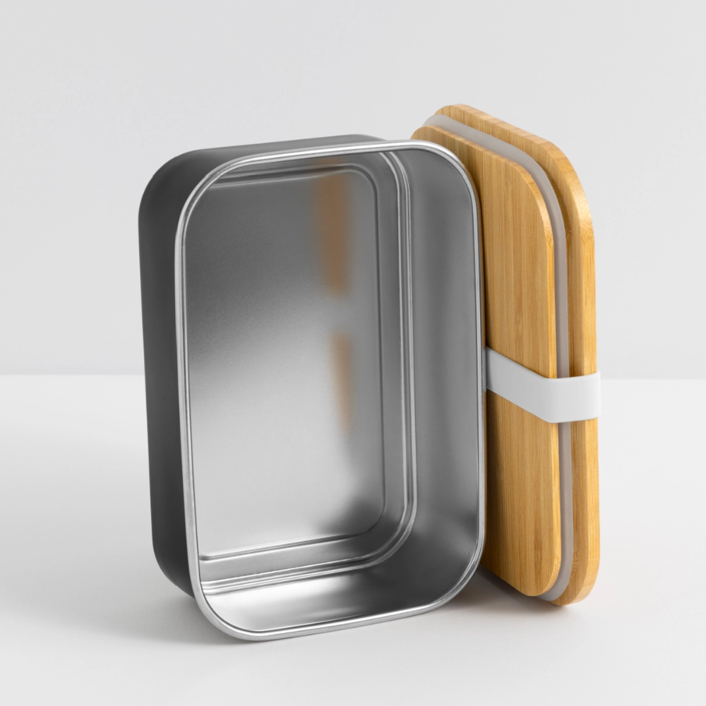 Müngersdorf Koordinaten (Druck) - Lunch Box - Schwarz