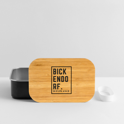 Bickendorf Koordinaten (Druck) - Lunch Box - Schwarz