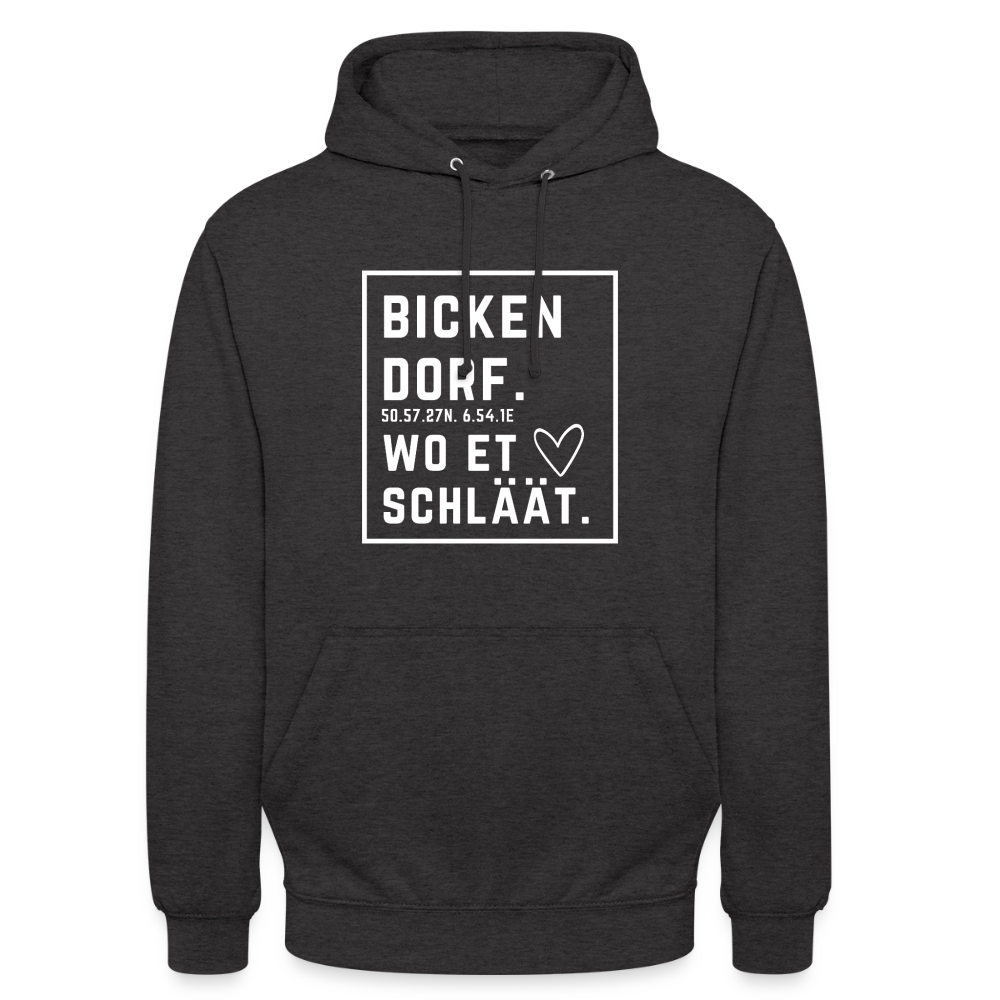 Bickendorf Hätz Druck - Unisex Hoodie - Anthrazit