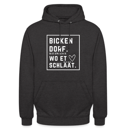 Bickendorf Hätz Druck - Unisex Hoodie - Anthrazit