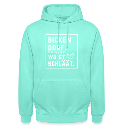 Bickendorf Hätz Druck - Unisex Hoodie - Mint