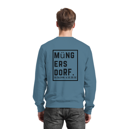 Müngersdorf Koordinaten (großer Druck auf dem Rücken) - Basic Sweatshirt