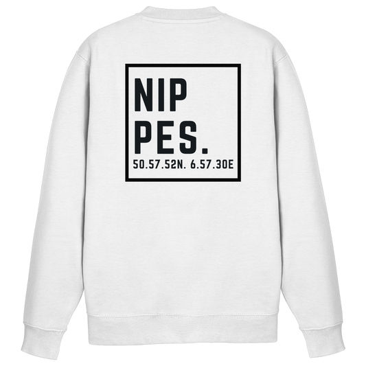 Nippes Koordinaten (großer Druck auf dem Rücken) - Basic Sweatshirt