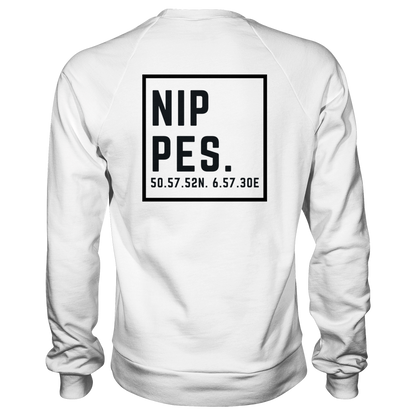 Nippes Koordinaten (großer Druck auf dem Rücken) - Basic Sweatshirt