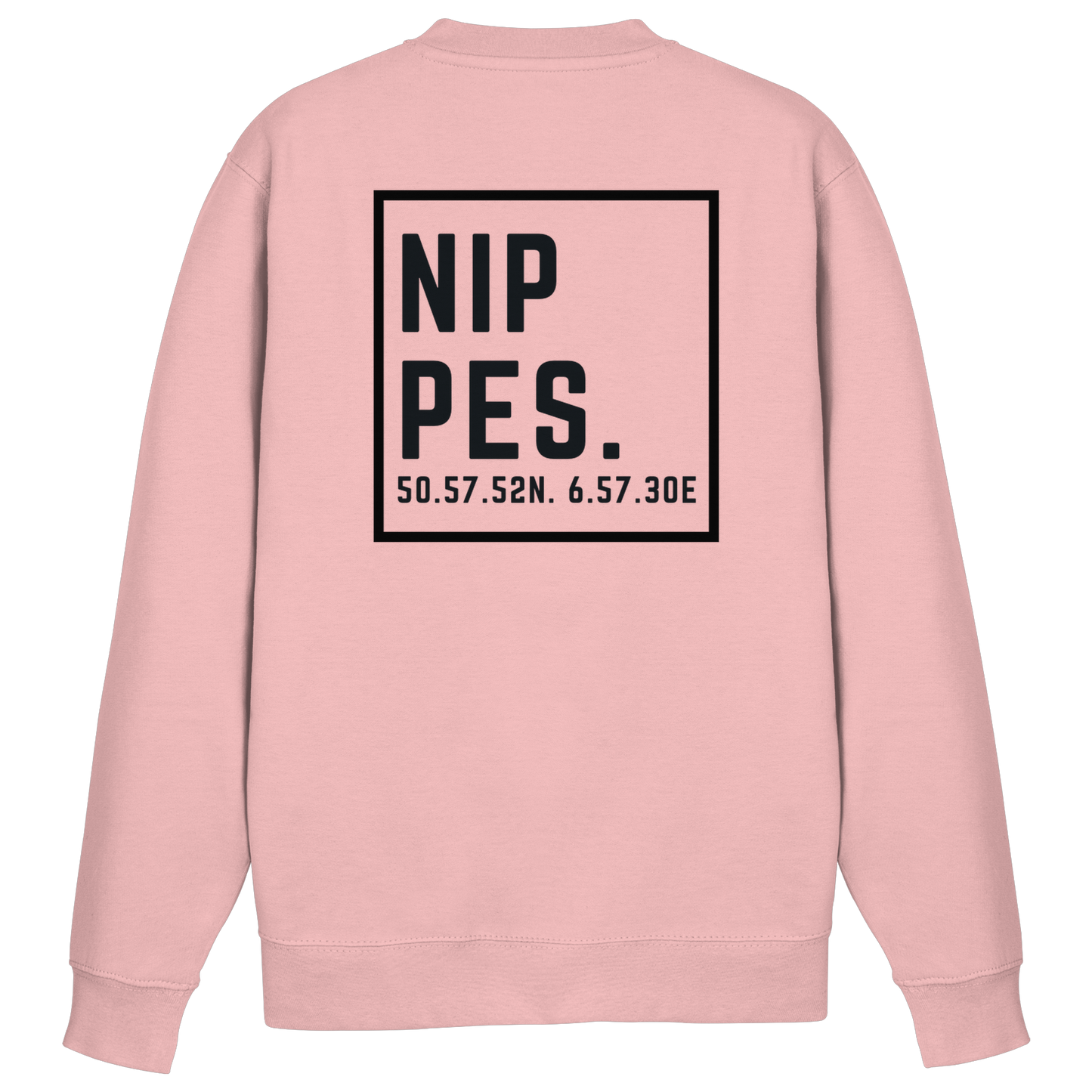 Nippes Koordinaten (großer Druck auf dem Rücken) - Basic Sweatshirt