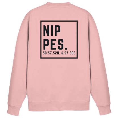 Nippes Koordinaten (großer Druck auf dem Rücken) - Basic Sweatshirt