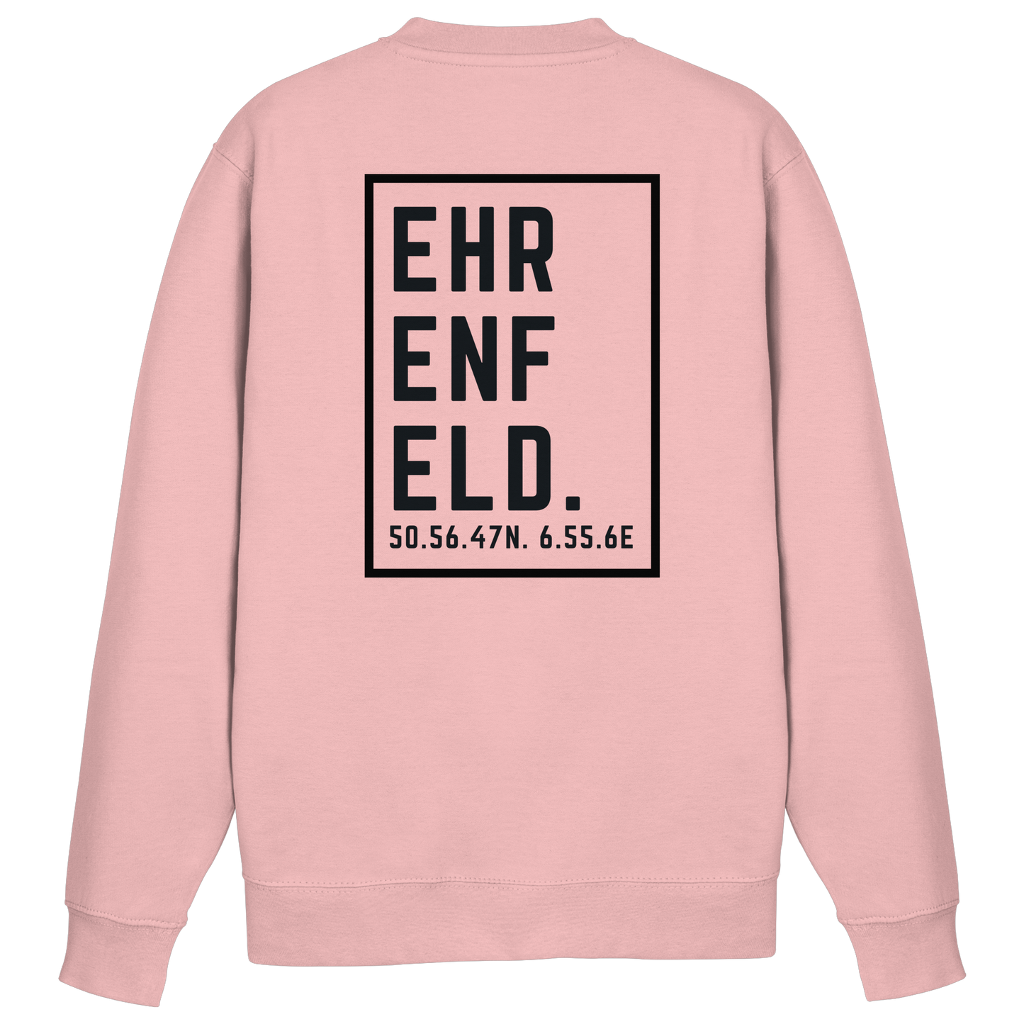 Ehrenfeld Koordinaten (großer Druck auf dem Rücken) - Basic Sweatshirt