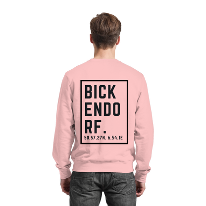 Bickendorf Koordinaten (großer Druck auf dem Rücken) - Basic Sweatshirt