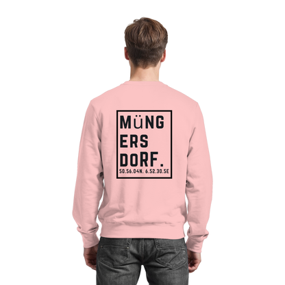 Müngersdorf Koordinaten (großer Druck auf dem Rücken) - Basic Sweatshirt