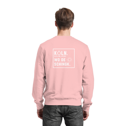 Wo de Sonn schingk - Köln Druck Rücken  - Basic Sweatshirt