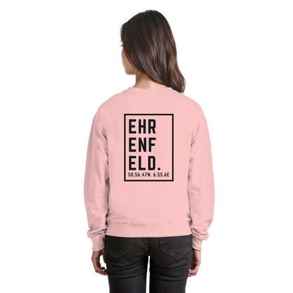Ehrenfeld Koordinaten (großer Druck auf dem Rücken) - Basic Sweatshirt