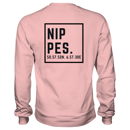 Nippes Koordinaten (großer Druck auf dem Rücken) - Basic Sweatshirt