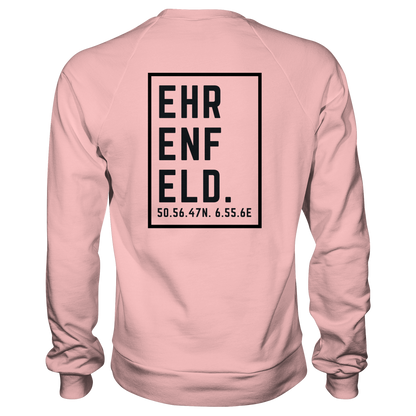Ehrenfeld Koordinaten (großer Druck auf dem Rücken) - Basic Sweatshirt