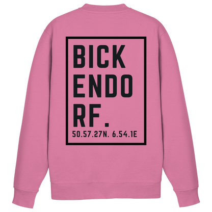 Bickendorf Koordinaten (großer Druck auf dem Rücken) - Basic Sweatshirt