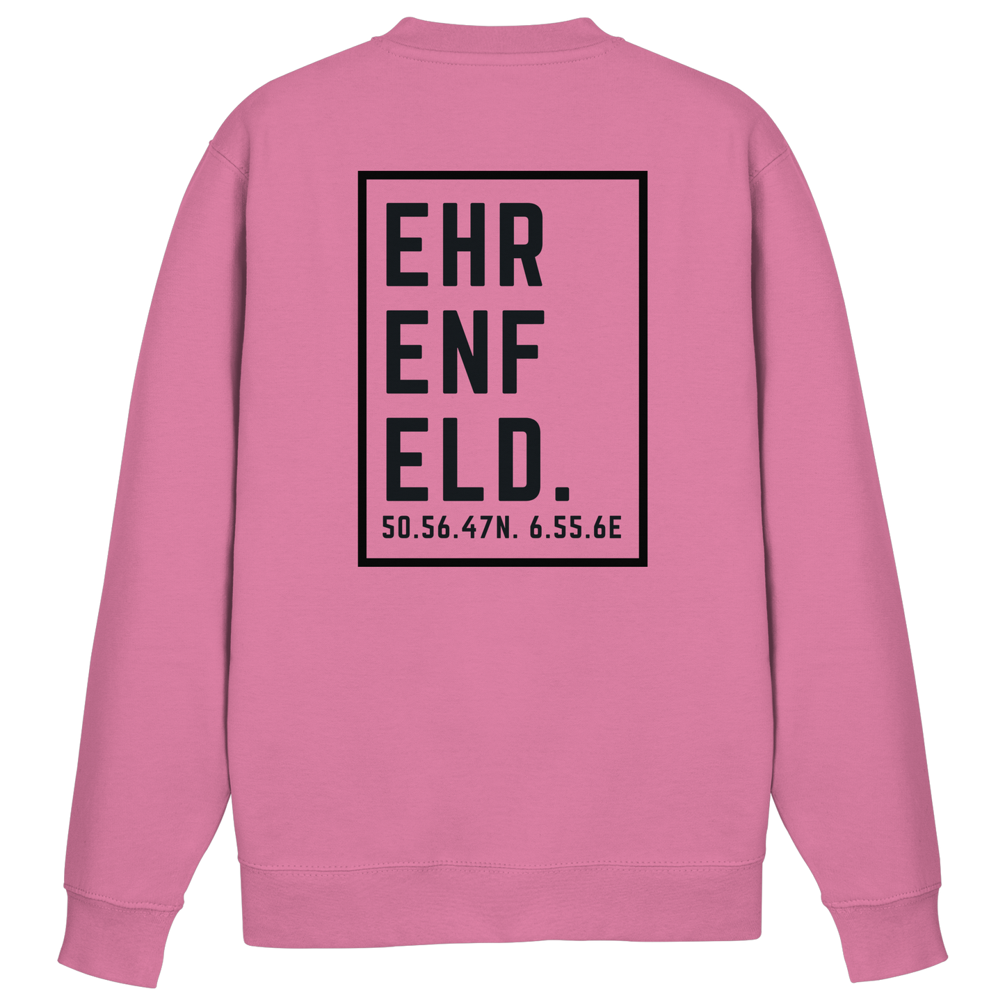 Ehrenfeld Koordinaten (großer Druck auf dem Rücken) - Basic Sweatshirt
