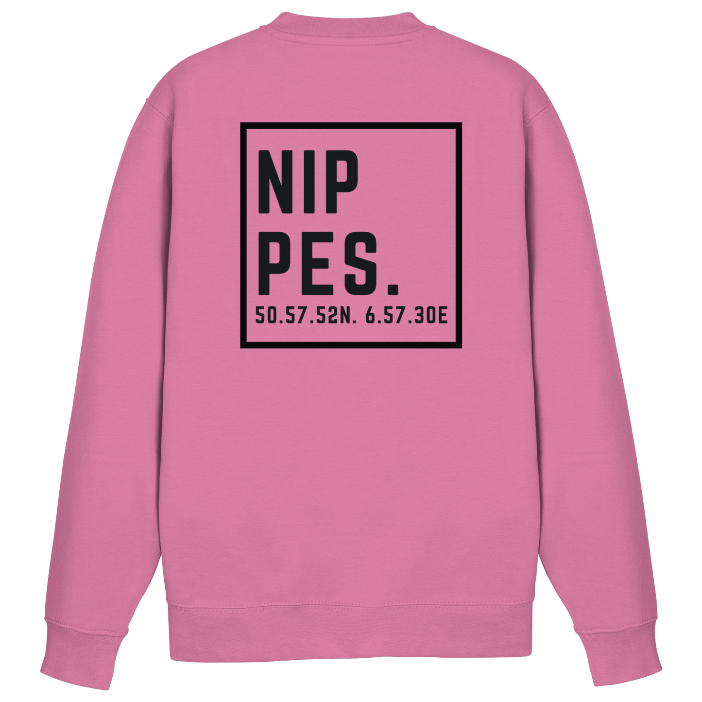 Nippes Koordinaten (großer Druck auf dem Rücken) - Basic Sweatshirt