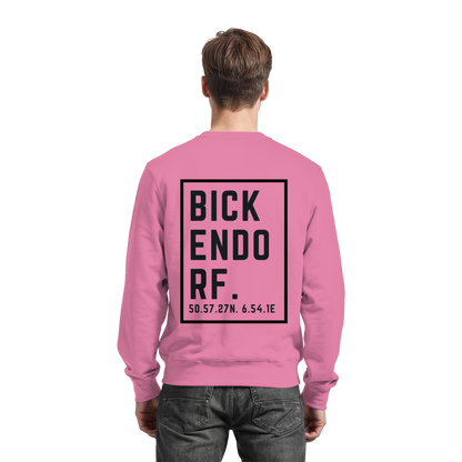 Bickendorf Koordinaten (großer Druck auf dem Rücken) - Basic Sweatshirt