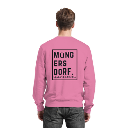 Müngersdorf Koordinaten (großer Druck auf dem Rücken) - Basic Sweatshirt