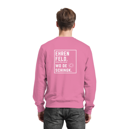 Wo de Sonn schingk - Ehrenfeld Druck Rücken  - Basic Sweatshirt