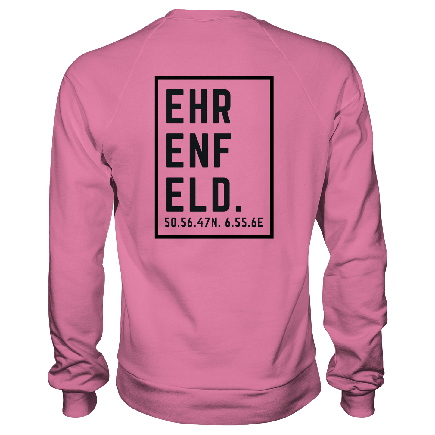 Ehrenfeld Koordinaten (großer Druck auf dem Rücken) - Basic Sweatshirt