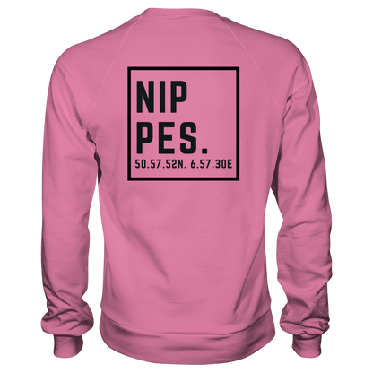 Nippes Koordinaten (großer Druck auf dem Rücken) - Basic Sweatshirt