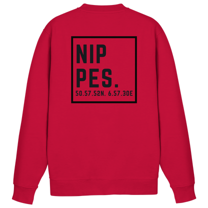 Nippes Koordinaten (großer Druck auf dem Rücken) - Basic Sweatshirt