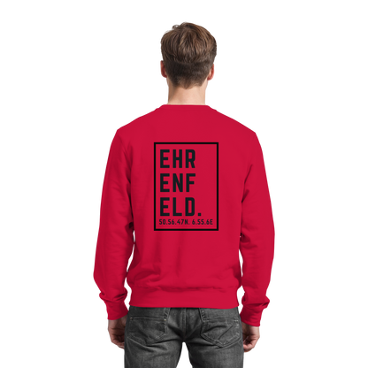 Ehrenfeld Koordinaten (großer Druck auf dem Rücken) - Basic Sweatshirt