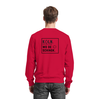 Wo de Sonn schingk - Köln Druck Rücken  - Basic Sweatshirt