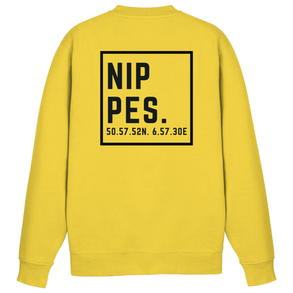 Nippes Koordinaten (großer Druck auf dem Rücken) - Basic Sweatshirt