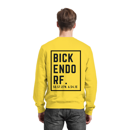 Bickendorf Koordinaten (großer Druck auf dem Rücken) - Basic Sweatshirt