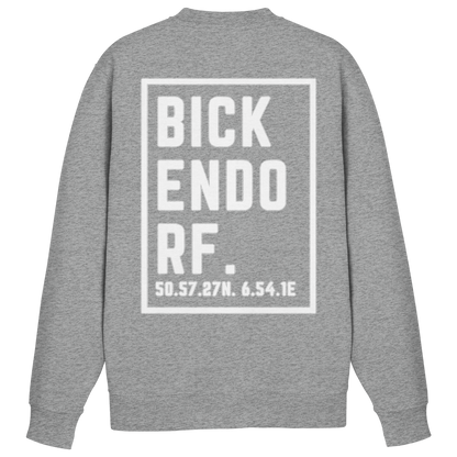 Bickendorf Koordinaten (großer Druck auf dem Rücken) - Basic Sweatshirt