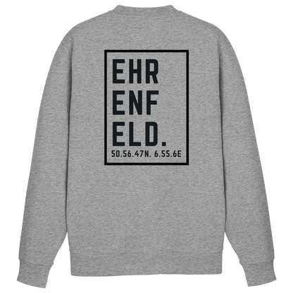 Ehrenfeld Koordinaten (großer Druck auf dem Rücken) - Basic Sweatshirt
