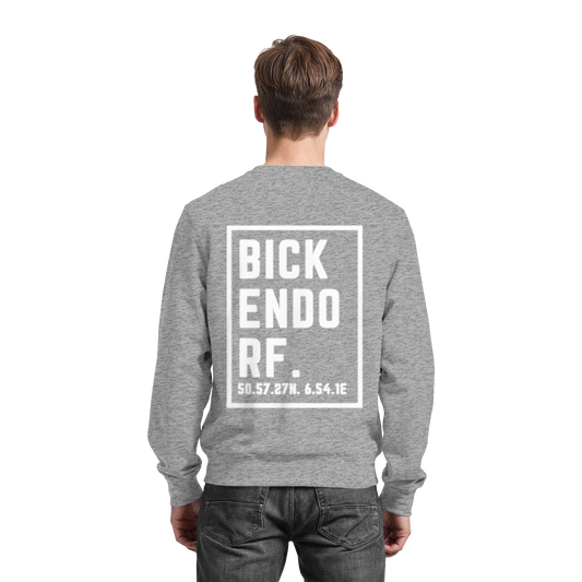 Bickendorf Koordinaten (großer Druck auf dem Rücken) - Basic Sweatshirt