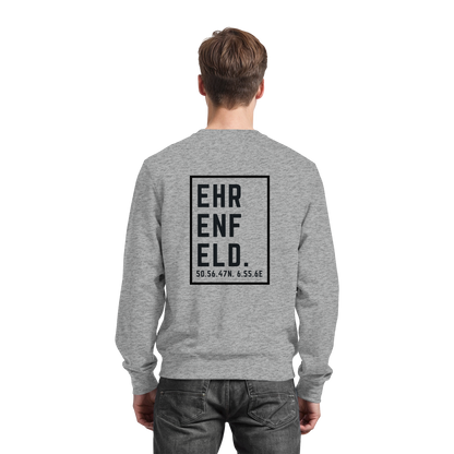 Ehrenfeld Koordinaten (großer Druck auf dem Rücken) - Basic Sweatshirt