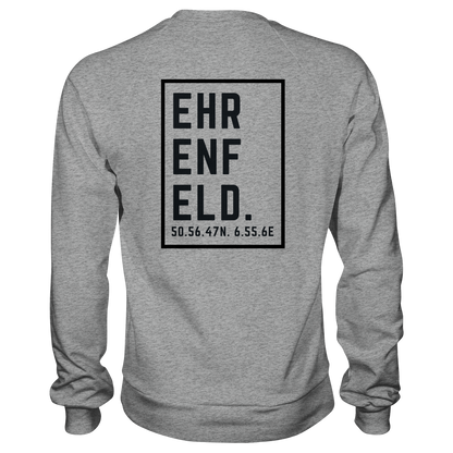 Ehrenfeld Koordinaten (großer Druck auf dem Rücken) - Basic Sweatshirt