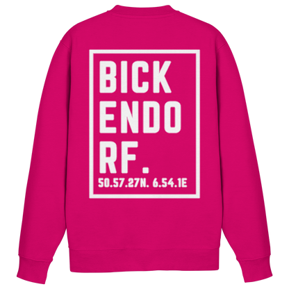 Bickendorf Koordinaten (großer Druck auf dem Rücken) - Basic Sweatshirt