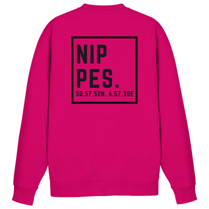 Nippes Koordinaten (großer Druck auf dem Rücken) - Basic Sweatshirt