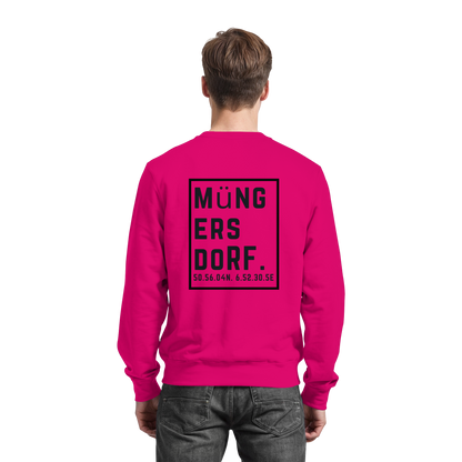 Müngersdorf Koordinaten (großer Druck auf dem Rücken) - Basic Sweatshirt
