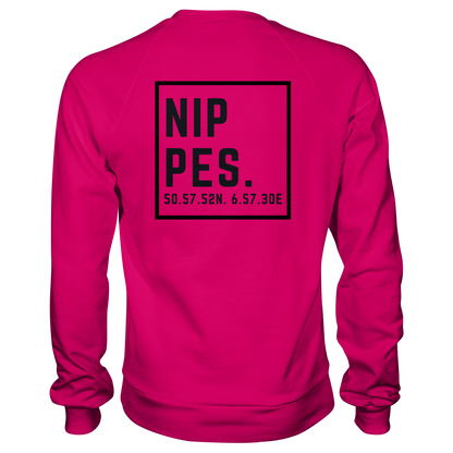 Nippes Koordinaten (großer Druck auf dem Rücken) - Basic Sweatshirt