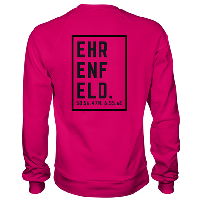 Ehrenfeld Koordinaten (großer Druck auf dem Rücken) - Basic Sweatshirt