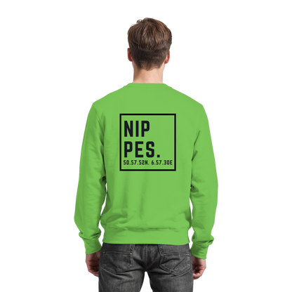 Nippes Koordinaten (großer Druck auf dem Rücken) - Basic Sweatshirt