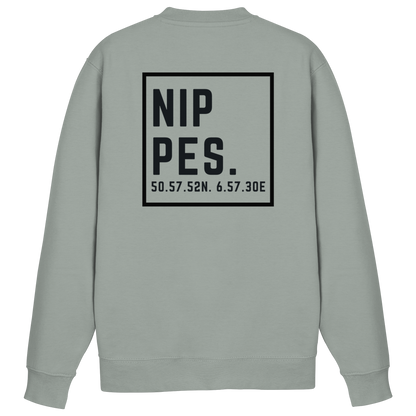 Nippes Koordinaten (großer Druck auf dem Rücken) - Basic Sweatshirt